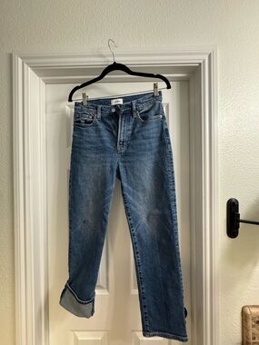 pistola Straight Leg Jeans in Medium Blue Wash